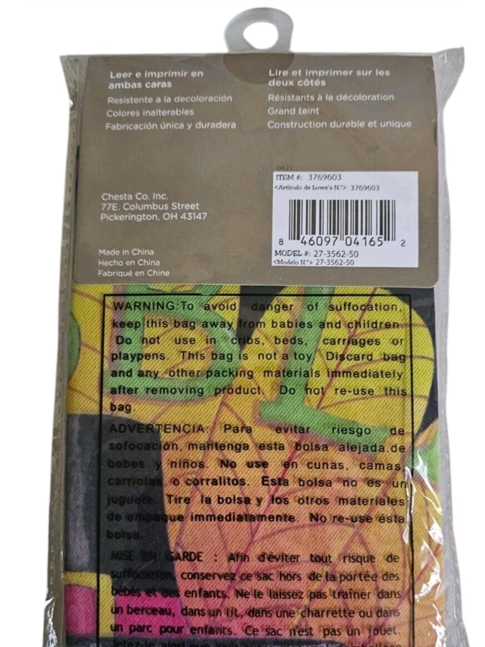 Thanksgiving 'Gobble Till You Wobble' Small Garden Flag - Orange/Black 12.5